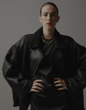 <b>NINEMINUTES</b><br/>THE CORTINA SHEARLING BLACK