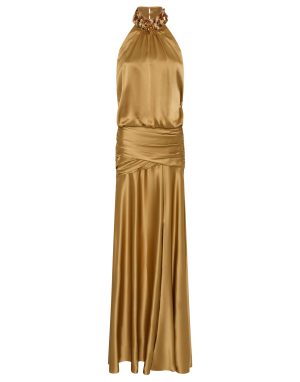 <b>REBECCA VALLANCE</b><br/>WINDSOR GOWN GOLD