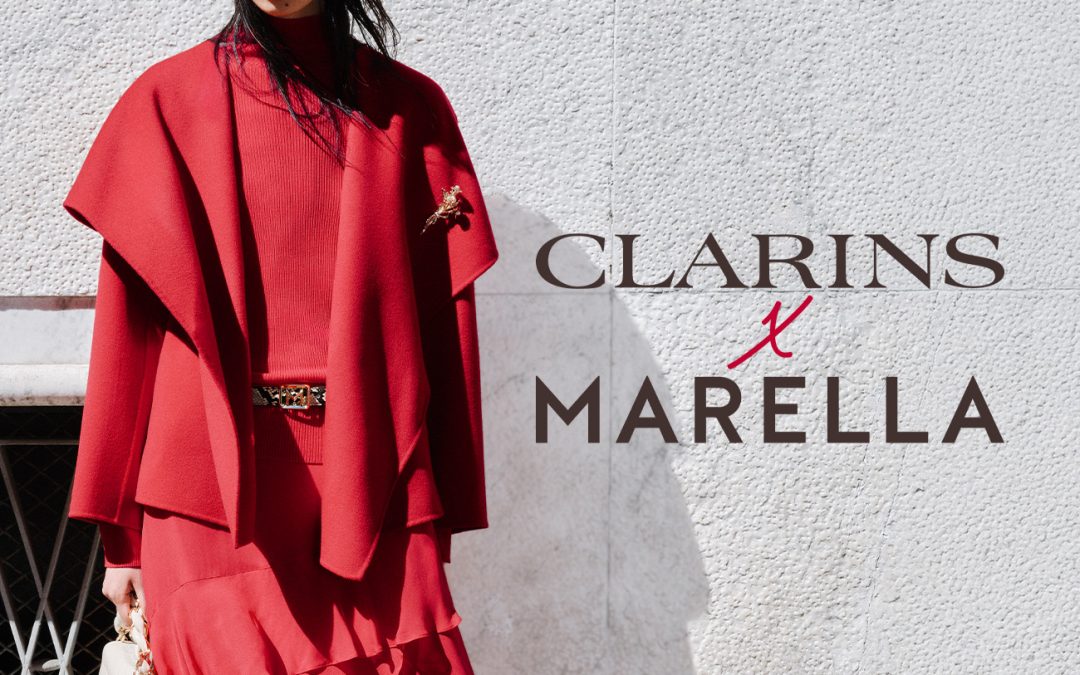 CLARINS X MARELLA: UNA COCCOLA DI STILE E BELLEZZA